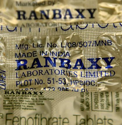 RANBAXY FDA bann