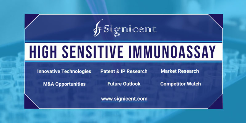 High sensitive Immunoassay - Technology, IP, Market Research